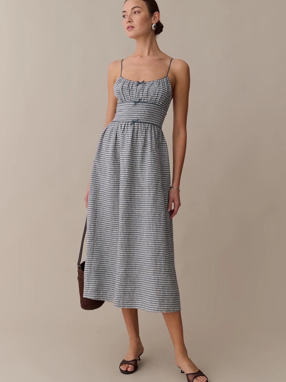 NWT kourt Few Moda Darya Linen Dress